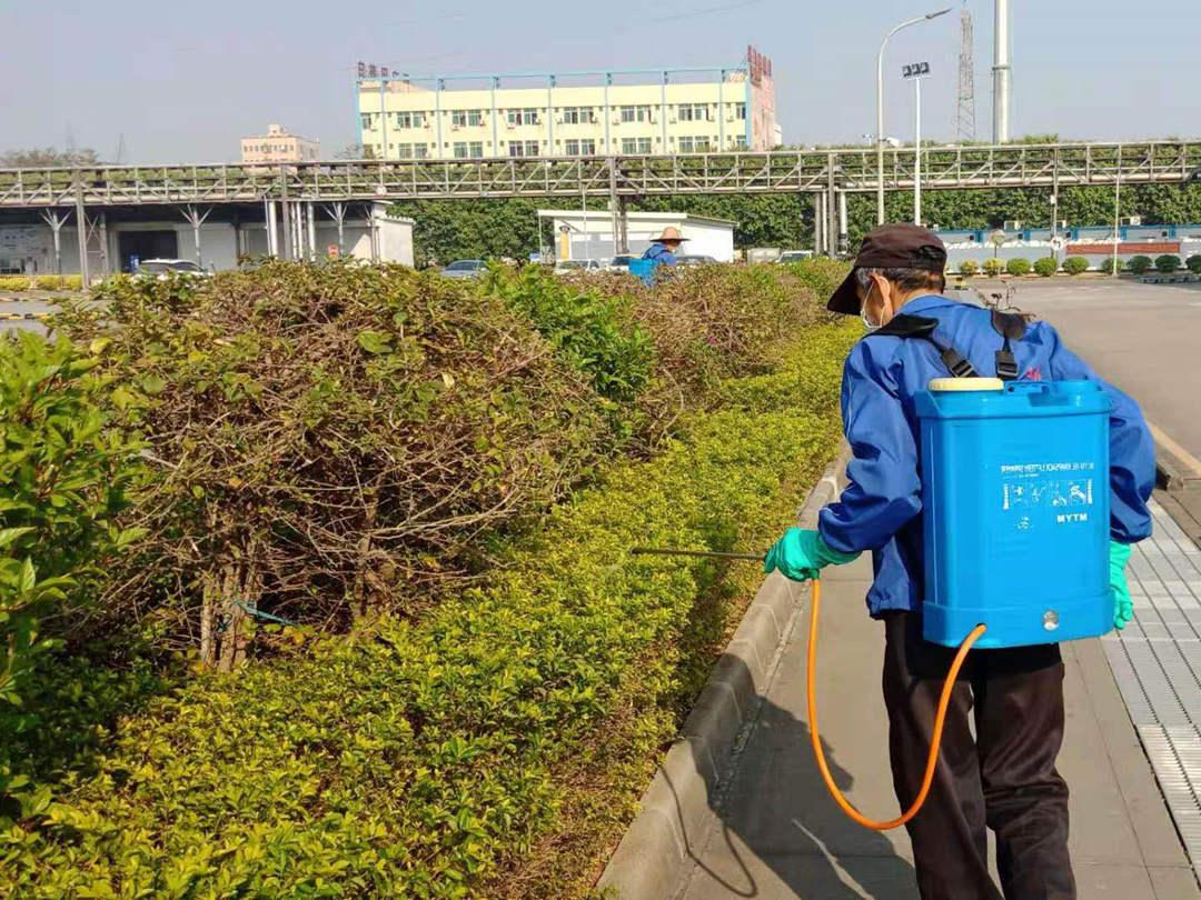 工厂园区绿化养护病虫害防治